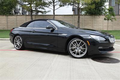 2012 BMW 650i CONVERTIBLE TRIPLE BLACK PREM/SPORTS PKG NICE   - Photo 22 - Stafford, TX 77477