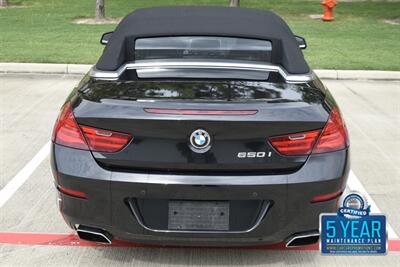 2012 BMW 650i CONVERTIBLE TRIPLE BLACK PREM/SPORTS PKG NICE   - Photo 20 - Stafford, TX 77477