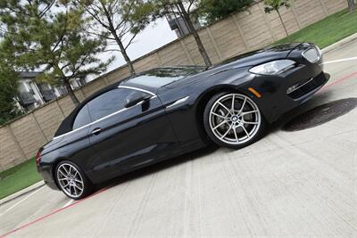 2012 BMW 650i CONVERTIBLE TRIPLE BLACK PREM/SPORTS PKG NICE   - Photo 35 - Stafford, TX 77477