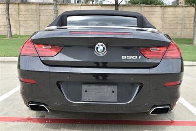 2012 BMW 650i CONVERTIBLE TRIPLE BLACK PREM/SPORTS PKG NICE   - Photo 21 - Stafford, TX 77477