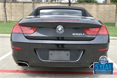 2012 BMW 650i CONVERTIBLE TRIPLE BLACK PREM/SPORTS PKG NICE   - Photo 21 - Stafford, TX 77477