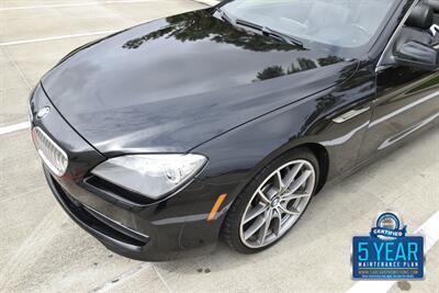 2012 BMW 650i CONVERTIBLE TRIPLE BLACK PREM/SPORTS PKG NICE   - Photo 11 - Stafford, TX 77477