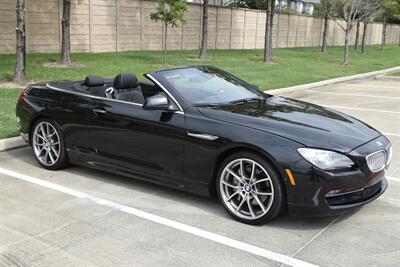 2012 BMW 650i CONVERTIBLE TRIPLE BLACK PREM/SPORTS PKG NICE   - Photo 5 - Stafford, TX 77477