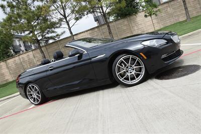 2012 BMW 650i CONVERTIBLE TRIPLE BLACK PREM/SPORTS PKG NICE   - Photo 34 - Stafford, TX 77477