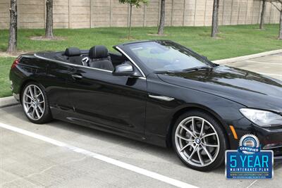 2012 BMW 650i CONVERTIBLE TRIPLE BLACK PREM/SPORTS PKG NICE   - Photo 7 - Stafford, TX 77477