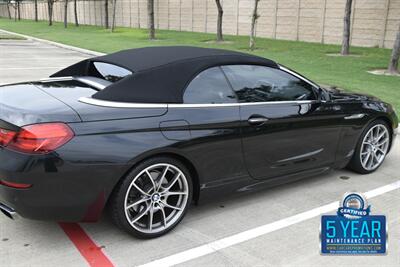 2012 BMW 650i CONVERTIBLE TRIPLE BLACK PREM/SPORTS PKG NICE   - Photo 17 - Stafford, TX 77477
