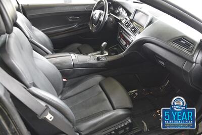 2012 BMW 650i CONVERTIBLE TRIPLE BLACK PREM/SPORTS PKG NICE   - Photo 28 - Stafford, TX 77477