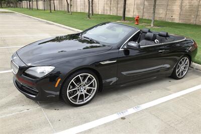 2012 BMW 650i CONVERTIBLE TRIPLE BLACK PREM/SPORTS PKG NICE   - Photo 6 - Stafford, TX 77477