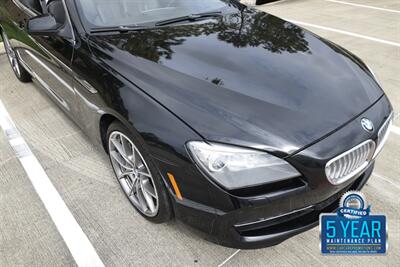 2012 BMW 650i CONVERTIBLE TRIPLE BLACK PREM/SPORTS PKG NICE   - Photo 12 - Stafford, TX 77477