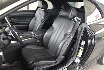 2012 BMW 650i CONVERTIBLE TRIPLE BLACK PREM/SPORTS PKG NICE   - Photo 29 - Stafford, TX 77477