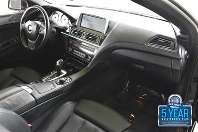 2012 BMW 650i CONVERTIBLE TRIPLE BLACK PREM/SPORTS PKG NICE   - Photo 26 - Stafford, TX 77477