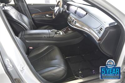 2014 Mercedes-Benz S 550 P1 PKG REAR ENT PKG COMF ACCS TOP LOADED   - Photo 31 - Stafford, TX 77477