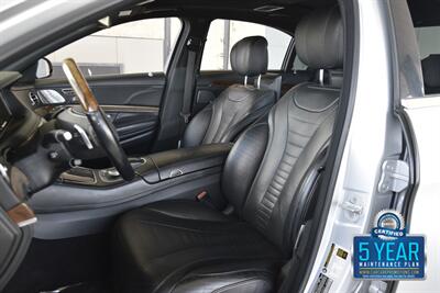 2014 Mercedes-Benz S 550 P1 PKG REAR ENT PKG COMF ACCS TOP LOADED   - Photo 32 - Stafford, TX 77477