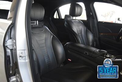 2014 Mercedes-Benz S 550 P1 PKG REAR ENT PKG COMF ACCS TOP LOADED   - Photo 33 - Stafford, TX 77477