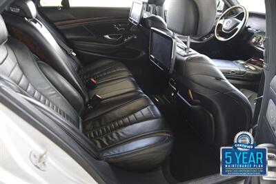 2014 Mercedes-Benz S 550 P1 PKG REAR ENT PKG COMF ACCS TOP LOADED   - Photo 37 - Stafford, TX 77477