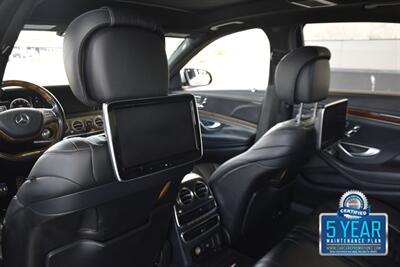 2014 Mercedes-Benz S 550 P1 PKG REAR ENT PKG COMF ACCS TOP LOADED   - Photo 34 - Stafford, TX 77477