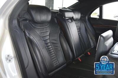 2014 Mercedes-Benz S 550 P1 PKG REAR ENT PKG COMF ACCS TOP LOADED   - Photo 39 - Stafford, TX 77477