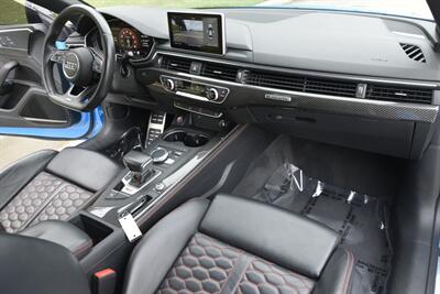 2018 Audi RS5 2.9T QUATTRO UNIQUE COLOR LOTS OF UPGRADES CLEAN   - Photo 28 - Stafford, TX 77477