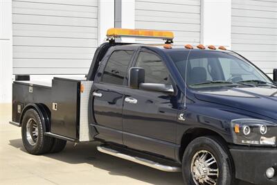 2006 Dodge Ram 3500 SLT QUAD 5.9L DIESEL 6SPD MANUAL FLAT BED DUALLY   - Photo 6 - Stafford, TX 77477