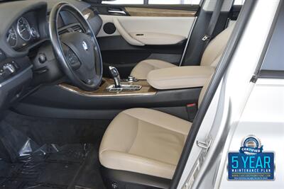 2013 BMW X3 xDrive28i PANO ROOF HTD SEATS PREM PKG 41K MILES   - Photo 32 - Stafford, TX 77477