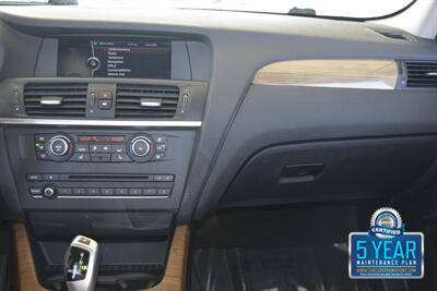 2013 BMW X3 xDrive28i PANO ROOF HTD SEATS PREM PKG 41K MILES   - Photo 25 - Stafford, TX 77477