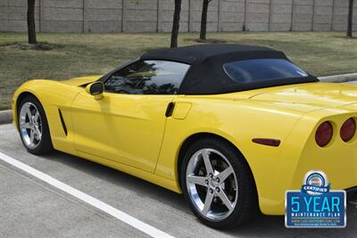 2008 Chevrolet Corvette CONVERTIBLE 6SPD MANUAL 35K ORIG MILES IMMACULATE   - Photo 18 - Stafford, TX 77477