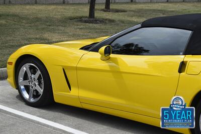 2008 Chevrolet Corvette CONVERTIBLE 6SPD MANUAL 35K ORIG MILES IMMACULATE   - Photo 20 - Stafford, TX 77477