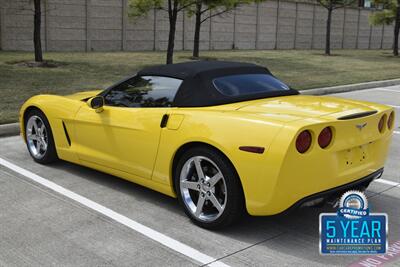 2008 Chevrolet Corvette CONVERTIBLE 6SPD MANUAL 35K ORIG MILES IMMACULATE   - Photo 16 - Stafford, TX 77477