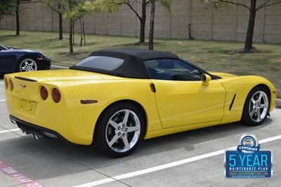 2008 Chevrolet Corvette CONVERTIBLE 6SPD MANUAL 35K ORIG MILES IMMACULATE   - Photo 17 - Stafford, TX 77477