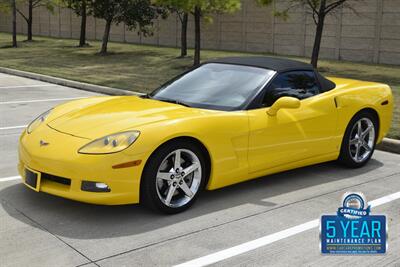 2008 Chevrolet Corvette CONVERTIBLE 6SPD MANUAL 35K ORIG MILES IMMACULATE   - Photo 5 - Stafford, TX 77477