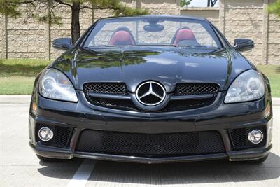 2011 Mercedes-Benz SLK 300 ROADSTER BLK/RED INT 78K LOW MILES NICE   - Photo 4 - Stafford, TX 77477