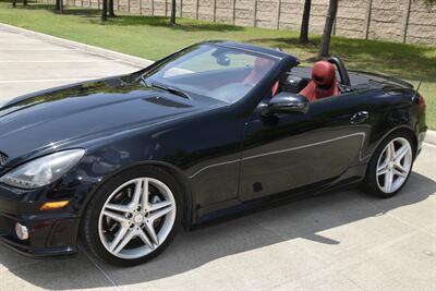 2011 Mercedes-Benz SLK 300 ROADSTER BLK/RED INT 78K LOW MILES NICE   - Photo 8 - Stafford, TX 77477