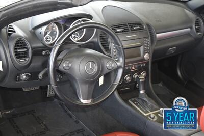 2011 Mercedes-Benz SLK 300 ROADSTER BLK/RED INT 78K LOW MILES NICE   - Photo 23 - Stafford, TX 77477