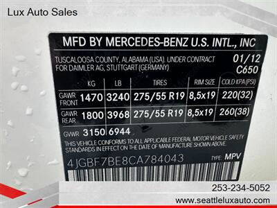 2012 Mercedes-Benz GL 450 4MATIC   - Photo 33 - Woodinville, WA 98077