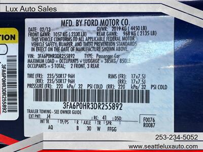 2013 Ford Fusion SE   - Photo 31 - Woodinville, WA 98077