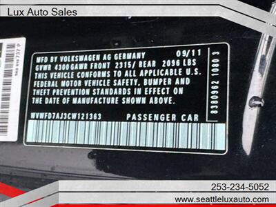 2012 Volkswagen GTI Base PZEV GTI - Photo 29 - Woodinville, WA 98077