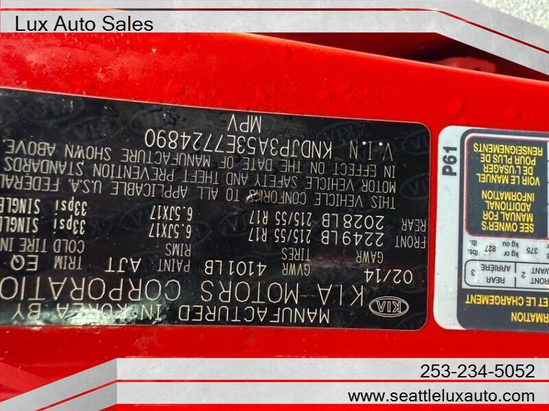2014 Kia Soul + - Photo 28 - Woodinville, WA 98077