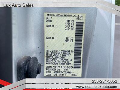 2012 Nissan Altima 2.5 S   - Photo 22 - Woodinville, WA 98077