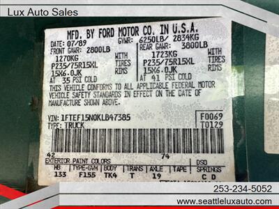 1989 Ford F-150 S - Photo 25 - Woodinville, WA 98077
