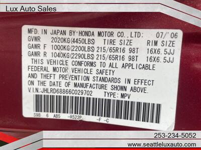 2006 Honda CR-V EX - Photo 25 - Woodinville, WA 98077