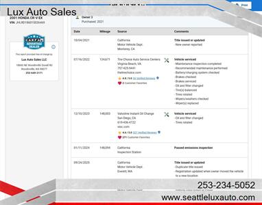 2001 Honda CR-V EX   - Photo 32 - Woodinville, WA 98077