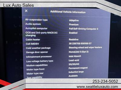 2020 Tesla Model X Performance  Ludicrous FSD3 - Photo 45 - Woodinville, WA 98077