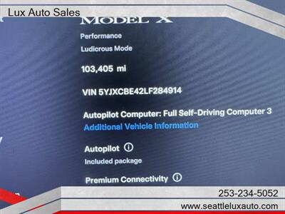 2020 Tesla Model X Performance  Ludicrous FSD3 - Photo 44 - Woodinville, WA 98077