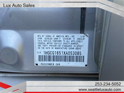 1999 Honda Accord EX V6   - Photo 27 - Woodinville, WA 98077