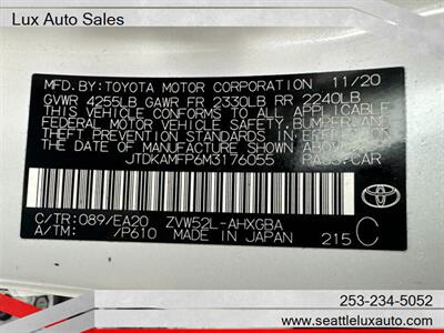 2021 Toyota Prius Prime XLE  Plug-In Hybrid - Photo 34 - Woodinville, WA 98077