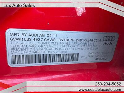 2011 Audi A4 2.0T quattro Premium - Photo 29 - Woodinville, WA 98077