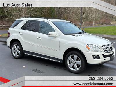 2011 Mercedes-Benz ML 350 4MATIC SUV