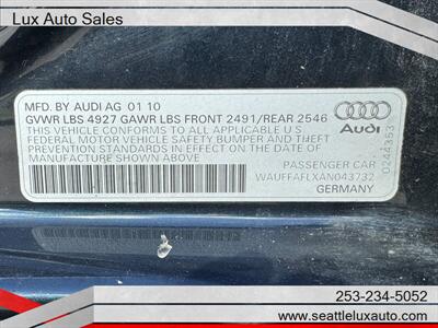 2010 Audi A4 2.0T quattro Premium - Photo 27 - Woodinville, WA 98077