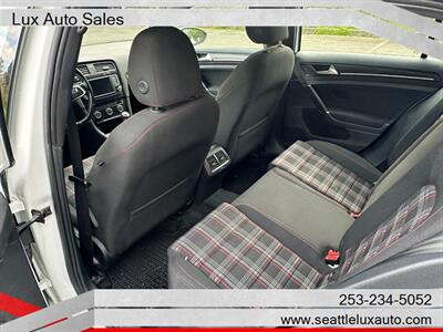 2017 Volkswagen Golf GTI S  6 speed manual - Photo 24 - Woodinville, WA 98077