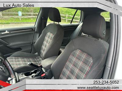 2017 Volkswagen Golf GTI S  6 speed manual - Photo 13 - Woodinville, WA 98077
